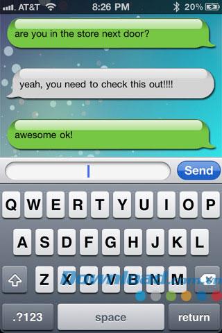 Bluetooth Text für iOS 1.2 - SMS über Bluetooth für iPhone / iPad