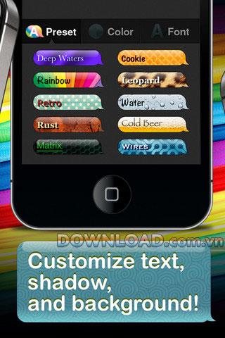 Colour Messages Pro pour iOS - Une application de messagerie élégante pour iPhone