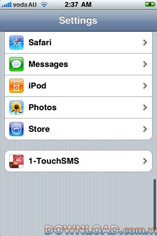 1-TouchSMS para iOS: software para enviar mensajes conveniente para iPhone