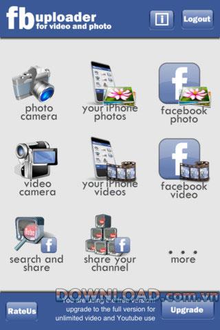 Subir para Facebook: software para compartir en Facebook