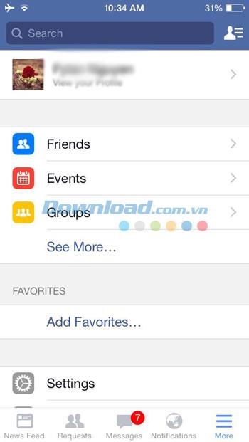 Facebook for iOS 300.0-iPhone / iPadでFacebookにアクセス