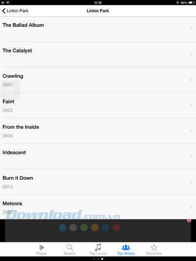 SongFreaks für iOS 2.1.1 - Online-Musikdienst auf iPhone / iPad