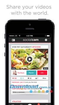 Socialcam für iOS 5.10 - Video-Sharing in sozialen Netzwerken auf iPhone / iPad / iPod