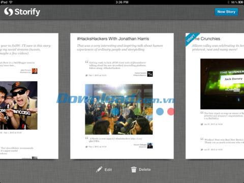 Storify für iPad 1.9.3 - Social Storytelling für iPad