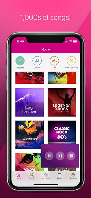 KaraFun para iOS 4.7.7 - Cantar karaoke en iPhone / iPad KaraFun para iOS 4.7.7 - Cantar karaoke en iPhone / iPad