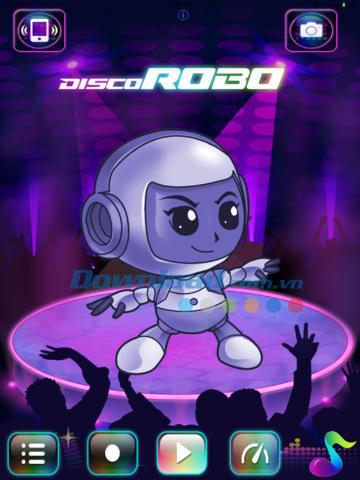 DiscoRobo pour iOS 1.5 - Contrôlez le robot DiscoRobo sur iPhone / iPad