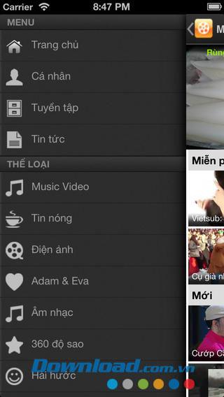 Mclip pour iOS 1.0 - Regardez la vidéo Mclip Viettel 2013