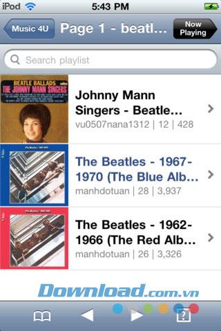 Free Music Online für iOS 3.2 - Anwendung zum kostenlosen Musikhören