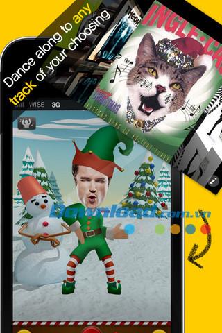 Gangnam SantaBooth pour iOS 1.0.0 - Santa dance Gangnam Style pour iPhone / iPad