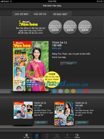 Revista The World of Culture para iPad 3.0.7 - Noticias sobre entretenimiento