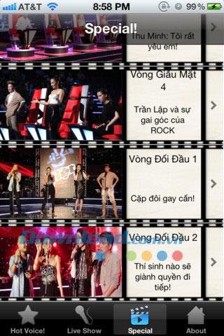 The Voice Vietnam pour iOS 1.2 - Vietnamese Voice 2012