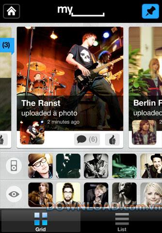Myspace para iOS - Red social para iPhone