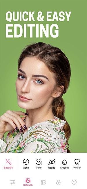 BeautyPlus pour iOS 7.2.000 - Magnifique éditeur de photo selfie naturel BeautyPlus pour iOS 7.2.000 - Magnifique éditeur de photo selfie naturel