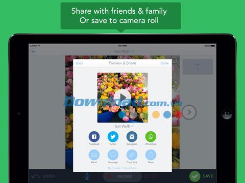 Shadow Puppet pour iOS 2.0.2 - Concevez une vidéo à partir de photos sur iPhone / iPad