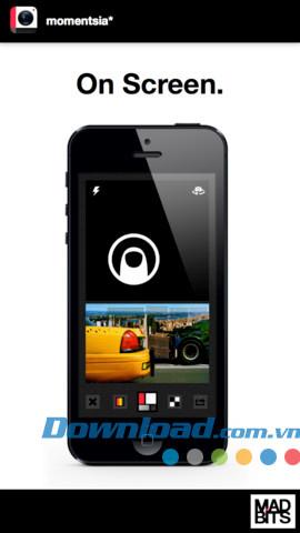 Momentsia pour iOS 1.1 - Créez de superbes collages pour iPhone / iPad