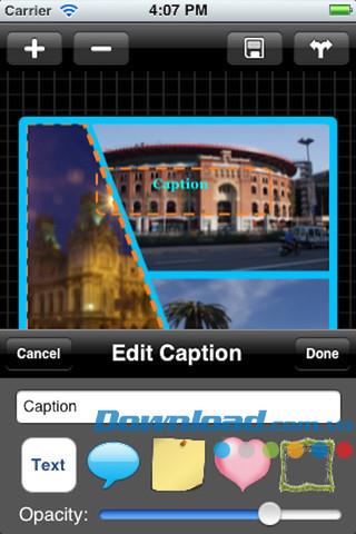 MyFrames Free für iOS 1.6.10 - Fotocollage-Software für iPhone / iPad