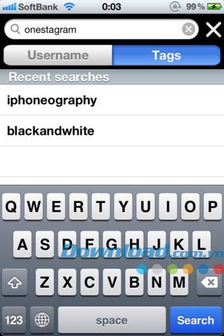 Onestagram pour iOS 1.0 - Gérer les photos Instagram pour iPhone / iPad