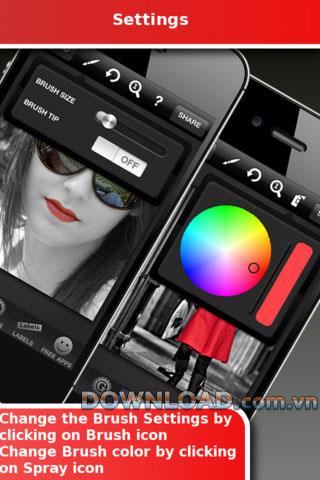 InstaSplash für iOS 1.1 - Fotofarbkorrekturanwendung für iPhone