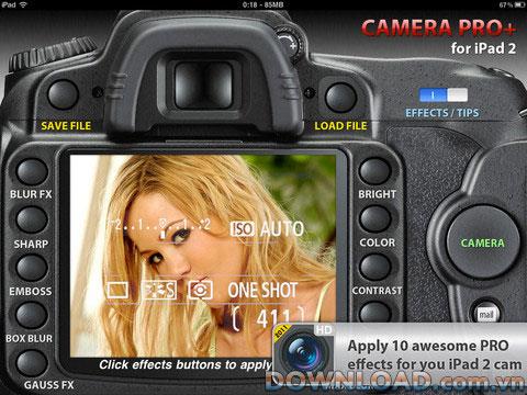 Camera Pro Lite für iPad - Professionelle Fotoanwendung für iPad