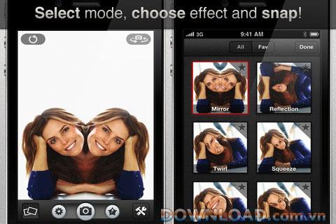 iBooth für iOS - Lustige Fotobearbeitungssoftware