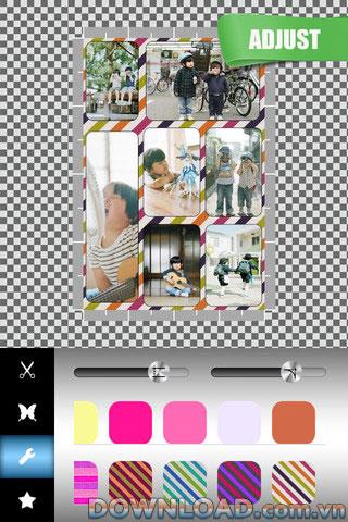 Cut Cut Photo Frames para iOS: software de edición de fotos para iPhone
