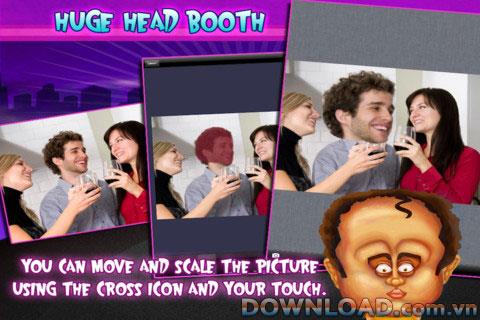 Huge Face Booth Lite für iOS - Fotobearbeitungssoftware für iPhone