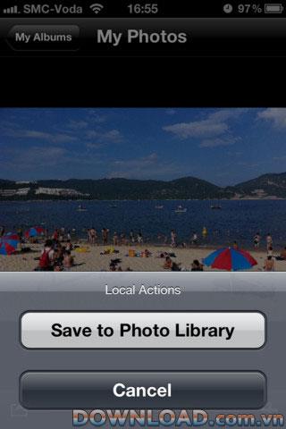 Cloud Photo para iOS: software de gestión de fotografías para iOS