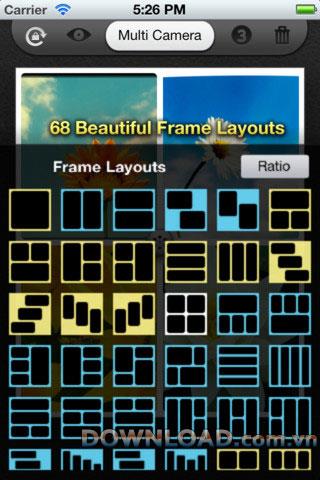 FrameLens para iOS: software de collage de fotos para iPhone