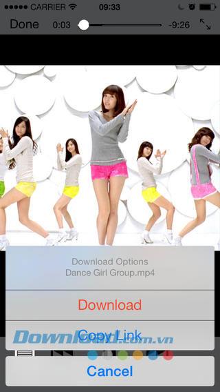 Free Video Downloader Plus Plus para iOS 1.1 - Descargar videos gratis en iPhone / iPad