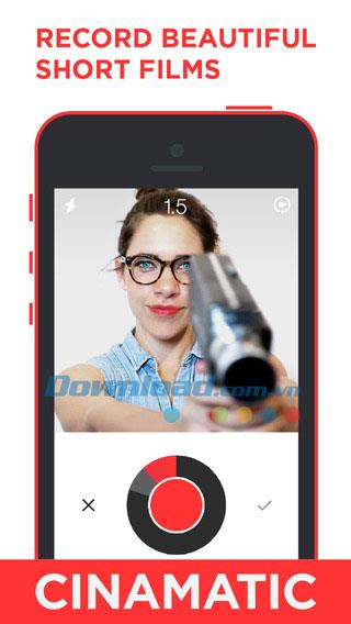 Cinamatic für iOS 1.5.1 - Das moderne Filmemacher-Tool für iPhone / iPad