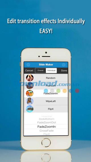 InstaVideo Free para iOS 1.2 - Diseñe videos de fotos de Instagram en iPhone / iPad