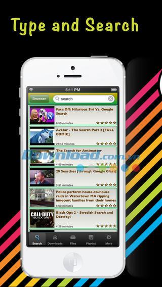 Video Music Downloader Kostenlos für iOS 3.0 - Laden Sie kostenlose Musikvideos für iPhone / iPad herunter