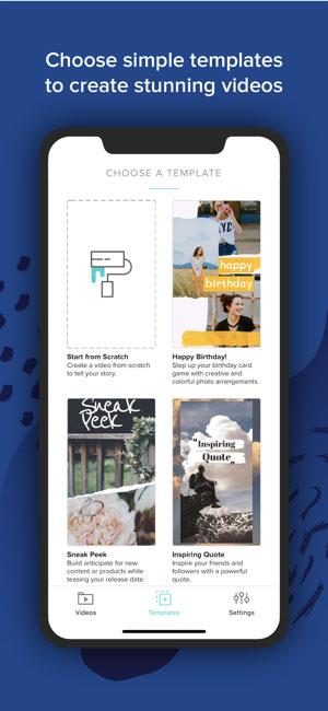 Animoto: Social Video Editor für iOS 1.27.0 - Erstellen Sie Werbevideos auf Instagram, Facebook Animoto: Social Video Editor für iOS 1.27.0 - Erstellen Sie Werbevideos auf Instagram, Facebook