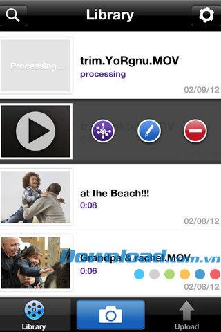 Pixorial für iOS 1.2.5 - Bearbeiten und teilen Sie Videos kostenlos auf dem iPhone / iPad