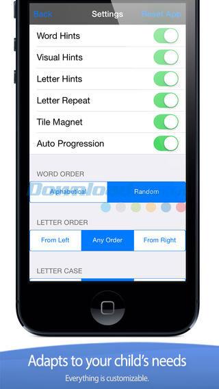 Little Speller Free für iOS 2.1 - Alphabetisierungs-App für Kinder auf iPhone / iPad