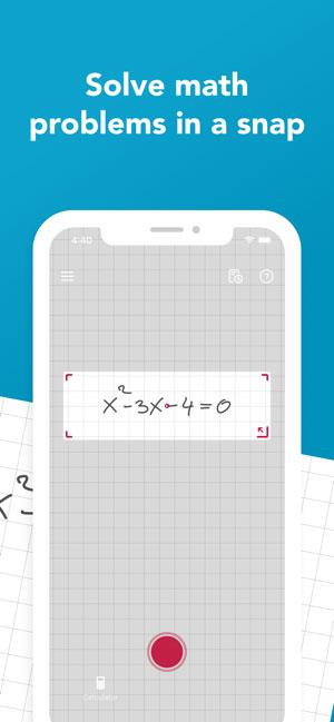 PhotoMath para iOS 7.1.0: use la cámara del iPhone / iPad para resolver problemas matemáticos