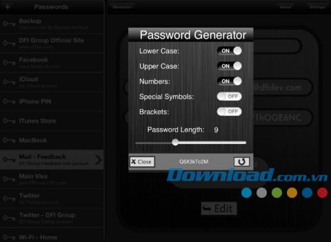 iPassworder HD Lite para iPad 1.4 - Administrador de contraseñas para iPad