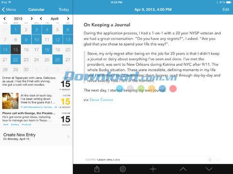 Erster Tag für iOS 1.14.1 - Brandneues persönliches Tagebuch auf iPhone / iPad