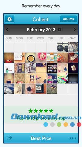 Collect para iOS 1.4: gestión diaria de fotos para iPhone / iPad
