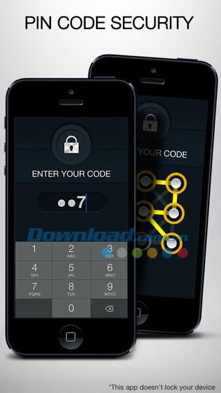 Don't Touch This para iOS 1.2: aplicación de seguridad gratuita para iPhone / iPad