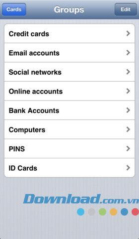 GoodWallet für iOS 2.6 - Verwalten Sie Passwörter und Daten für iPhone / iPad