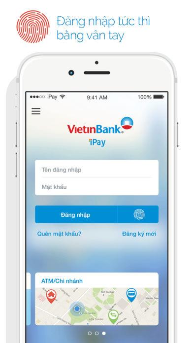 VietinBank iPay para iOS 5.1.2 - Transacciones bancarias en iPhone / iPad