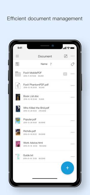 Foxit PDF Reader Mobile pour iOS 7.3.1 - Lire un PDF, éditer un PDF sur iPhone Foxit PDF Reader Mobile pour iOS 7.3.1 - Lire un PDF, éditer un PDF sur iPhone