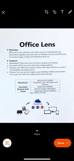 Office Lens pour iOS 2.39 - Numérisez des images aux formats Word et PDF Office Lens pour iOS 2.39 - Numérisez des images aux formats Word et PDF
