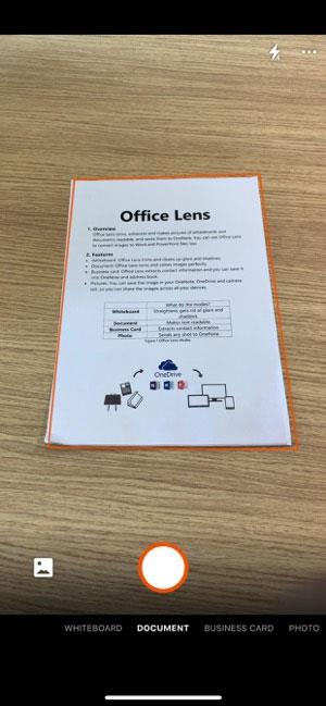 Office Lens pour iOS 2.39 - Numérisez des images aux formats Word et PDF Office Lens pour iOS 2.39 - Numérisez des images aux formats Word et PDF