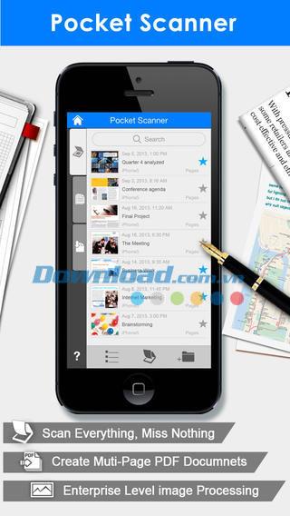 Pocket Scanner für iOS 2.1.4 - Text- und Bildscanner auf iPhone / iPad