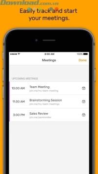 join.me für iOS 4.12.4 - Organisieren Sie Online-Meetings auf dem iPhone / iPad
