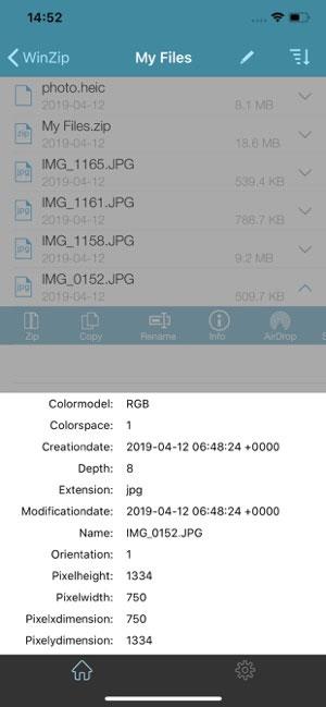 WinZip für iOS 6.3 - Komprimieren und extrahieren Sie Dateien kostenlos auf Ihrem iPhone / iPad WinZip für iOS 6.3 - Komprimieren und extrahieren Sie Dateien kostenlos auf Ihrem iPhone / iPad