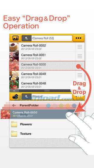 FileCrane für iOS 1.1.0 - Professioneller Dateimanager auf iPhone / iPad