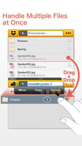 FileCrane für iOS 1.1.0 - Professioneller Dateimanager auf iPhone / iPad